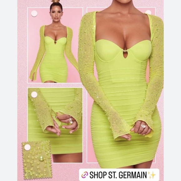 Oh Polly Embellished Dress Mini - Picture 2 of 4